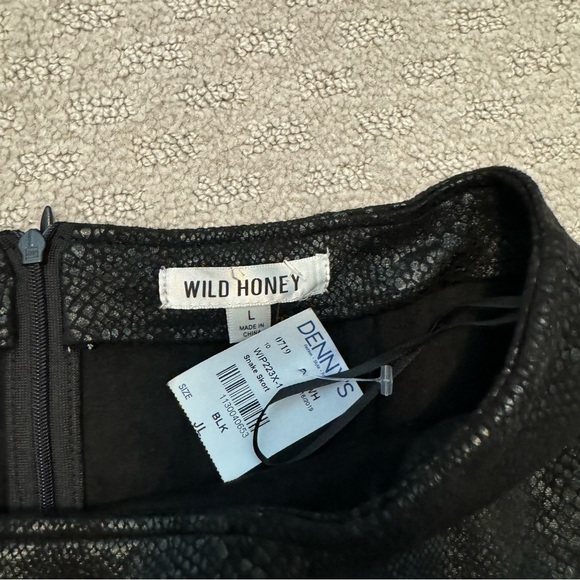 NWT Trendy Junior Girls Snakeskin Skort - Picture 4 of 5